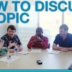 How to discuss a topic in a group