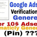 How To Generete Google Adsense/Admob (Pin) Verification In 2017 After 10$ In Hindi/Urdu