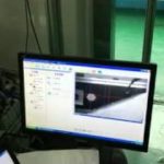 ADTECH scara robot with vision system on picking and placing