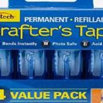 Ad-Tech Permanent Crafter’s Tape, 0.31 by 315-Inch, 4 Per Package