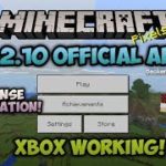 MCPE 1.2.10 Official APK! No license verification and working Xbox-SignIn